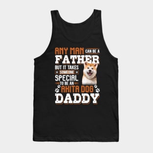 Akita Dog Daddy Tank Top